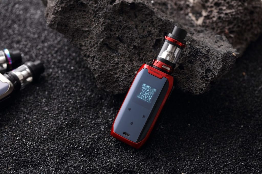 red and black box mod